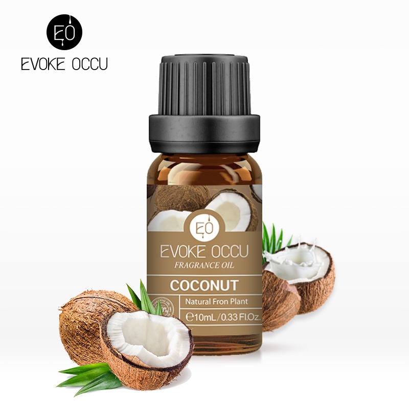 Evoke Occu - Coconut 10ml Fragrance Oil Minyak Aroma Terapi Diffuser Humidifier Natural Relax Fresh Candle Soap Bath Aromatherapy