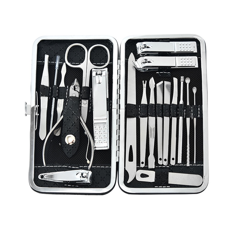 Gunting Kuku Set 19 in 1/4 in 1 Manicure Set 19 in 1 Perawatan Kuku  Pedicure Set Perlengkapan Gunting Kuku Set
