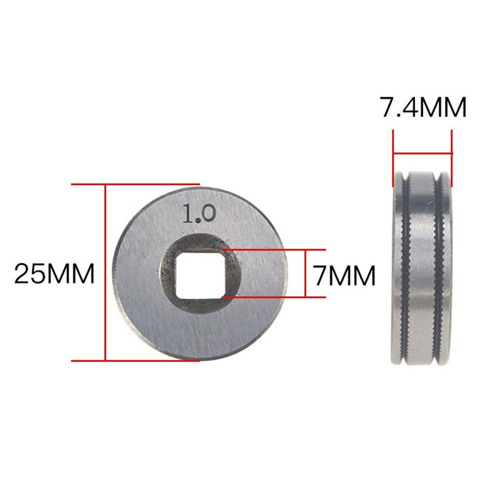 Kawat Las Nanas Feeding Roller 25x7.4mm Solder Supply Pengelasan Aksesori MIG Wire Guide