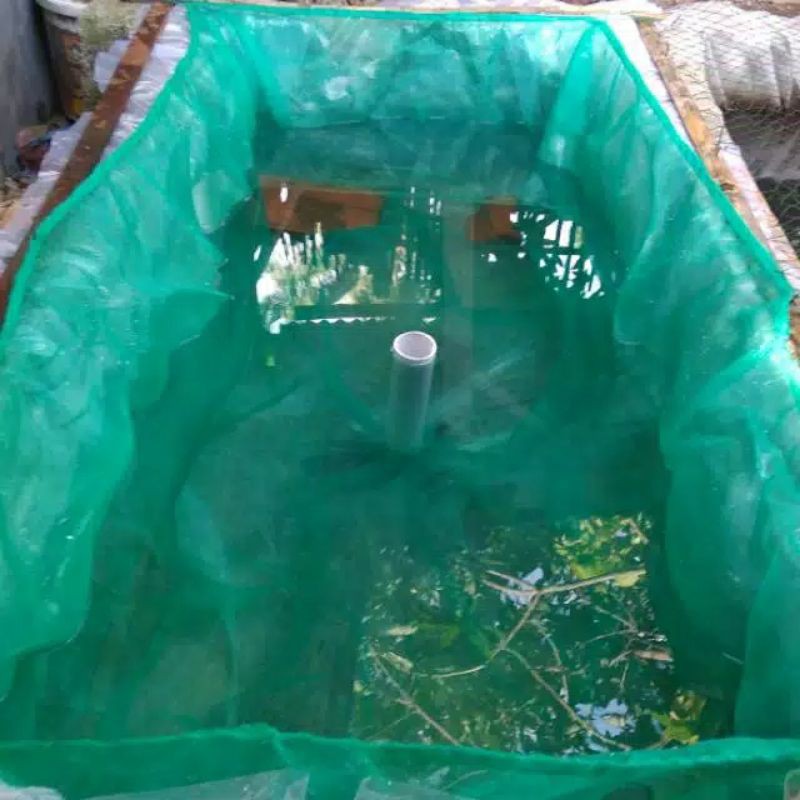 KERAMBA JARING KOLAM IKAN UKURAN 6X4X1