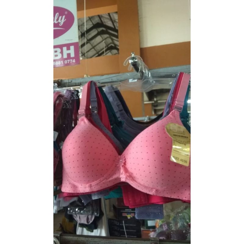 bra bh busa tanpa kawat kait 3 cup besar termurah | bh ff huang
