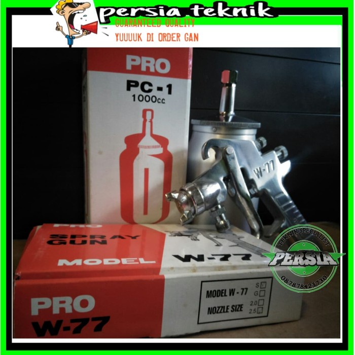IOP | spray gun 1000cc pro pc-1 tabung bawah model w 77