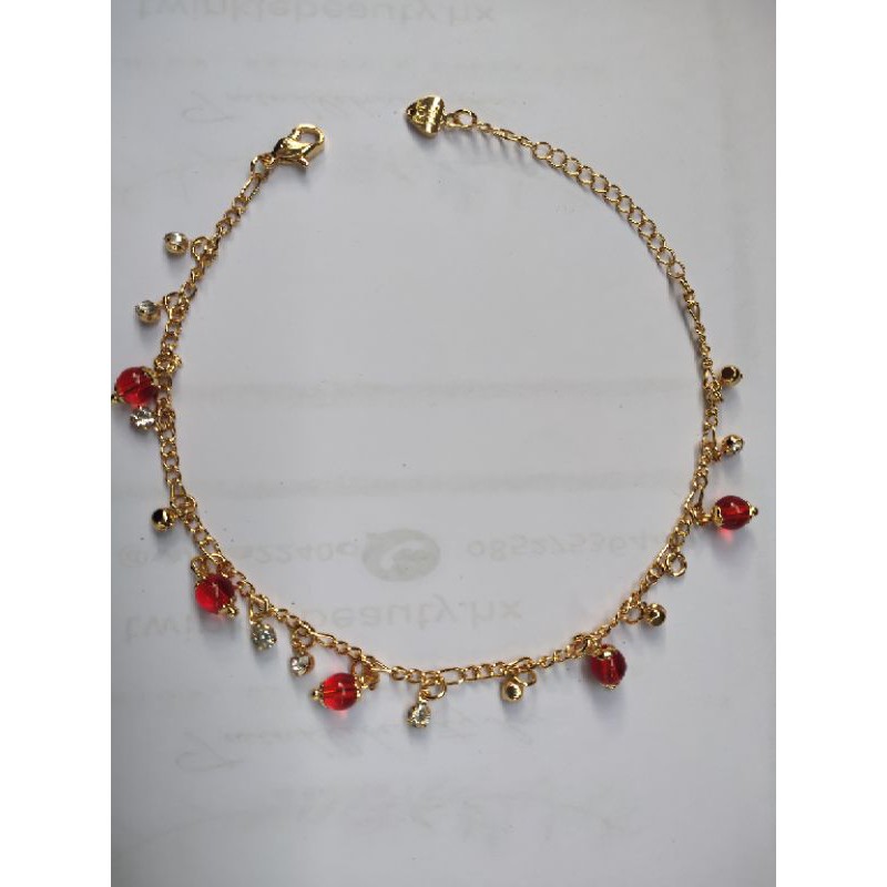FerenHongXia gelang kaki xuping +-25cm