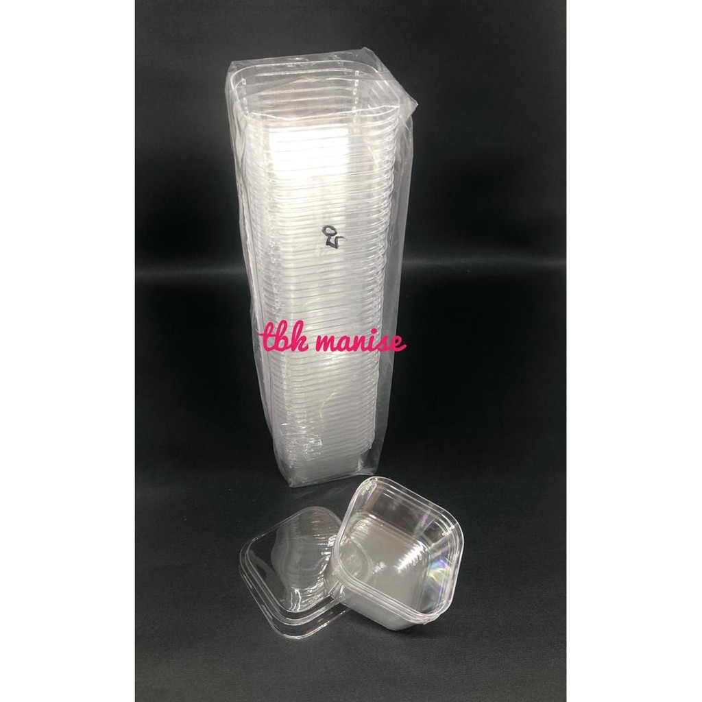 FREEONGKIR Gelas  cup Jelly  puding cup plastik CH7575 