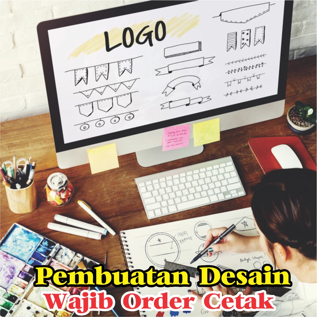 

Pembuatan design logo stiker label