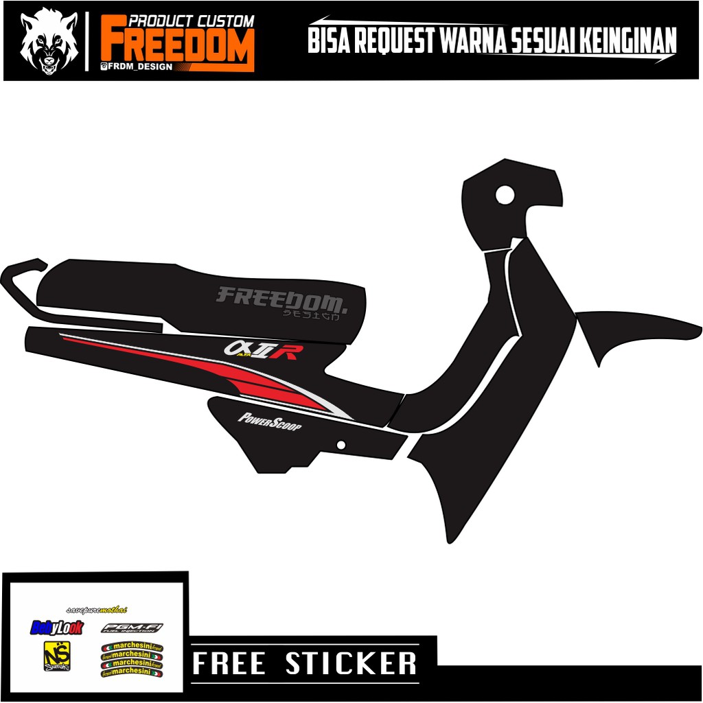 STRIPING YAMAHA ALFA