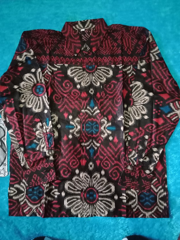M, L, Xl, Xxl Kemeja Batik Pria Lengan Panjang Asli Batik Original Tidak Luntur Best Seller