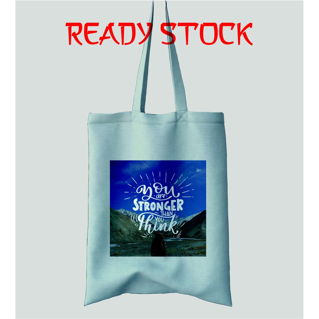 Totebag Premium - Canvas Drill - Bukan Blacu - Tas Fashion Wanita -  RS016