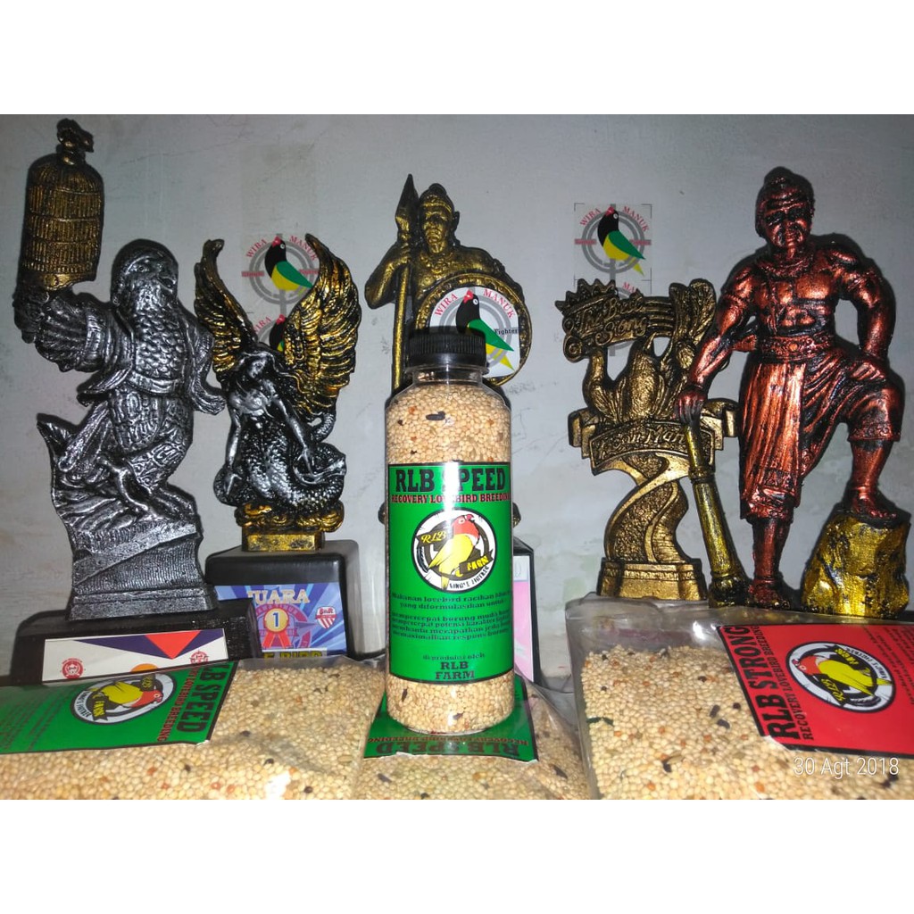 RLB Speed 200gr Pakan Burung LoveBird paud lomba untuk juara