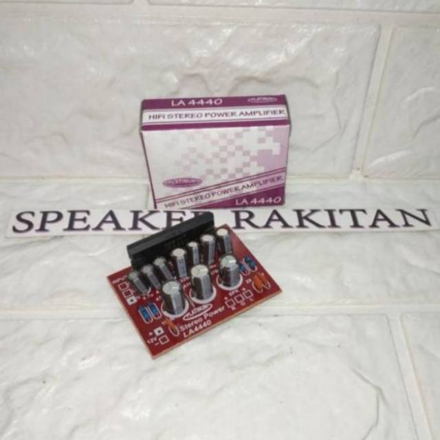 Kit Hifi Stereo Power Amplifier Mini LA 4440