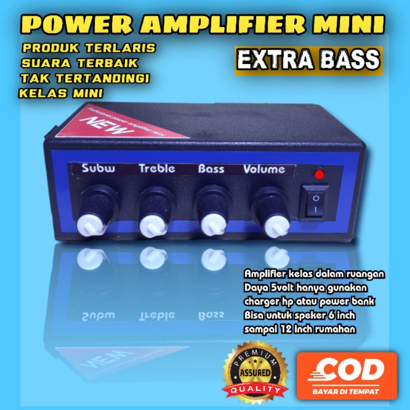 PROMO AMPLIFIER MINI EXTRA Super BASS NEW