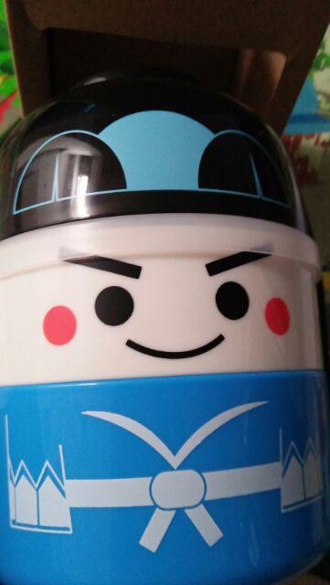 Kotak Makan Anak Boneka Jepang / Lunch Box Japan Doll Unik