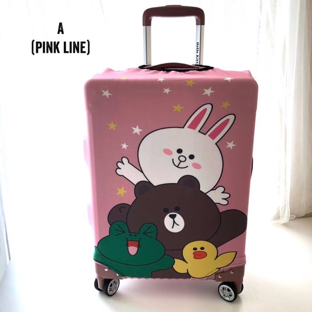 CARTOON LUGGAGE COVER- SARUNG KOPER MOTIF KARTUN