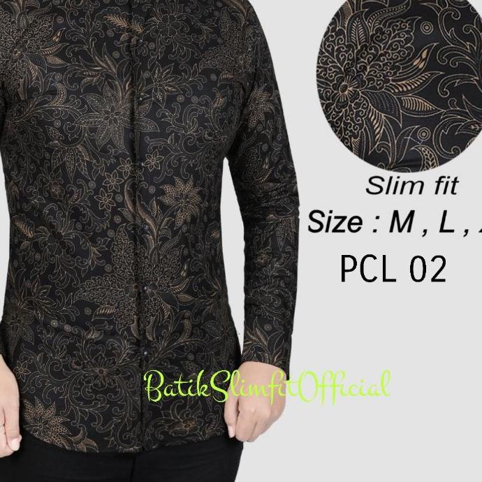 Hot - batik colin dion slimfit asli