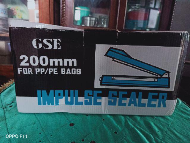 Sealer Listrik Impulse Alat Press Las Plastik Kemasan Perekat Plastik