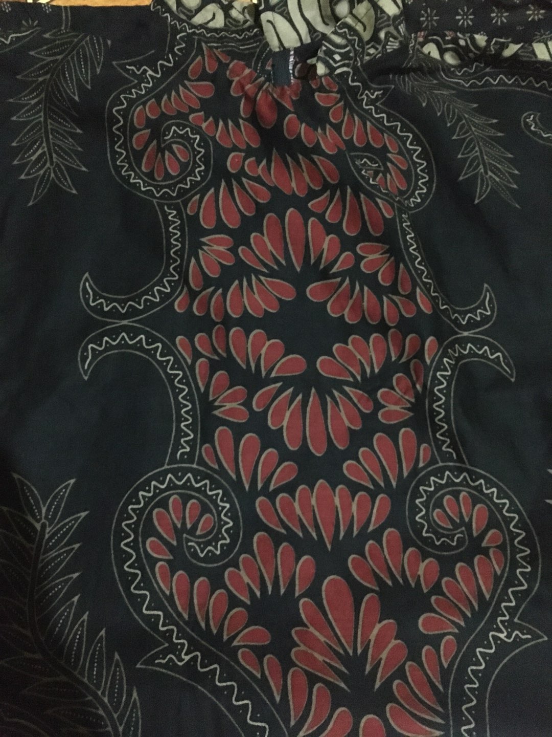 Couple Batik Tunik Modern Seragam Kerja Kantor Lengan Panjang Terbaru