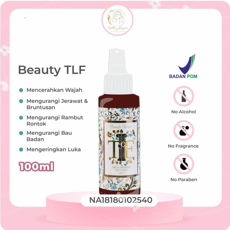 TLF BEAUTY WATER / TLF BEAUTY/ OBAT JERAWAT(FREE PARFUM ROLL ON JIKA TIDAK PROMO)