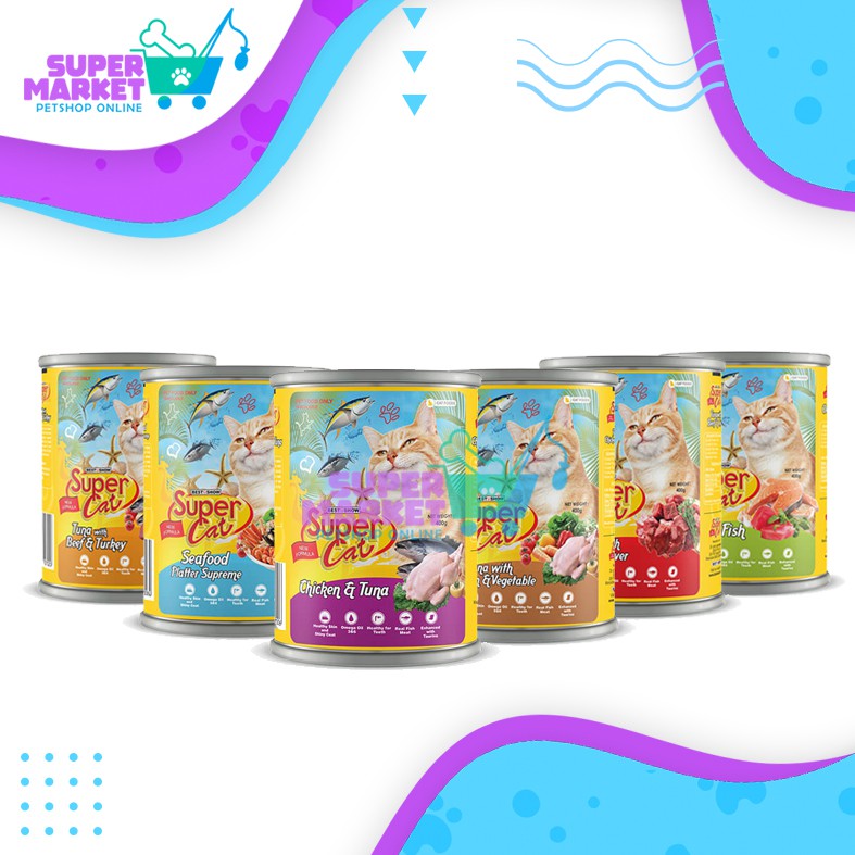 SUPER CAT Kaleng 400gr