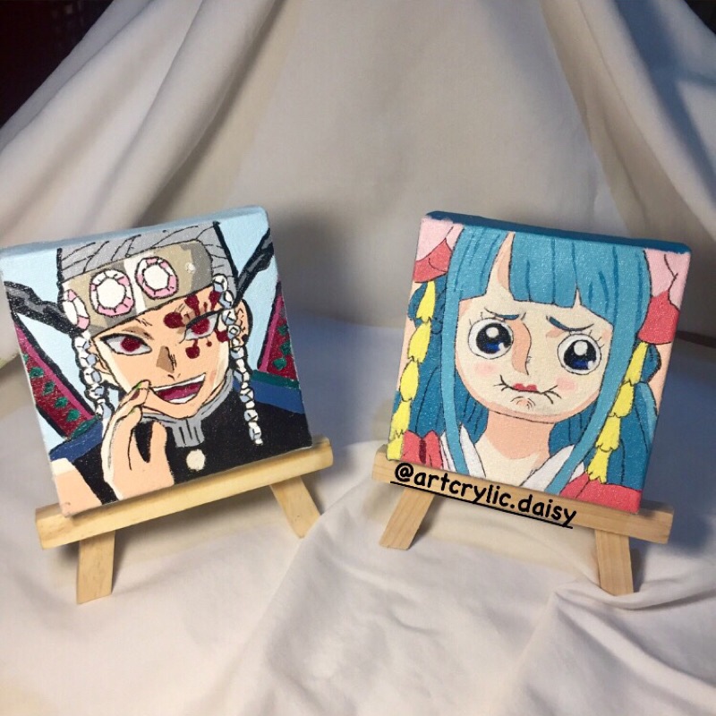 

[CUSTOM] Mini Canvas 10x10cm painting