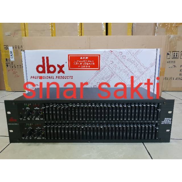 EQUALIZER/EQUALISER DBX 2231/DBX2231 GRADE A