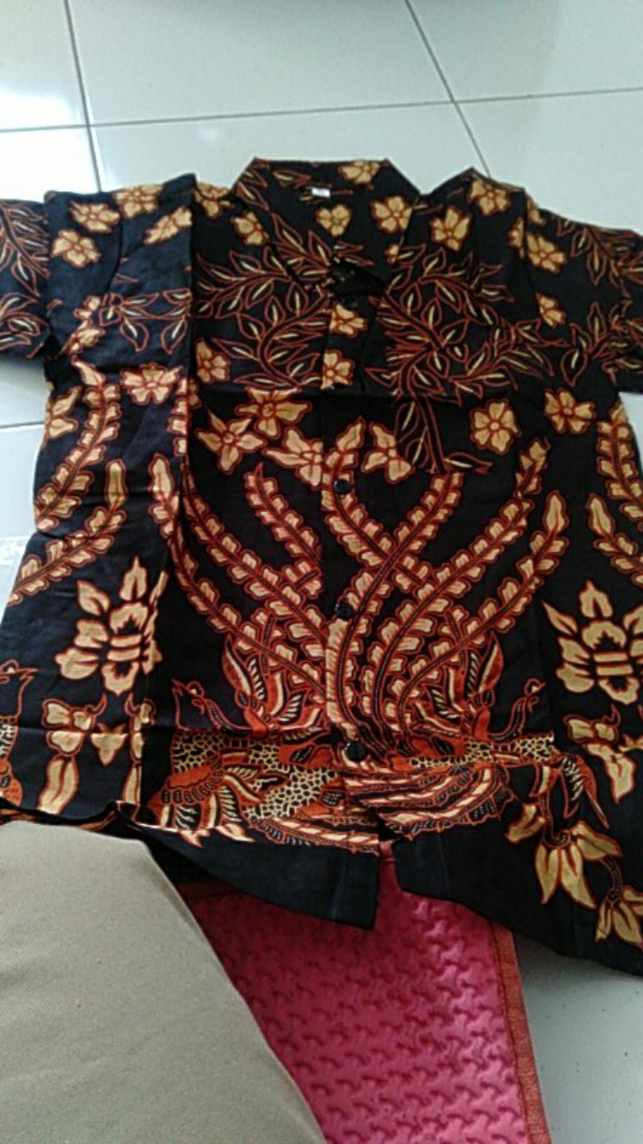 Kemeja Dan Gamis Anak Batik Anak Formal Sekolah Fashion Anak Couple Keluarga Sarimbit Ana Pekalongan