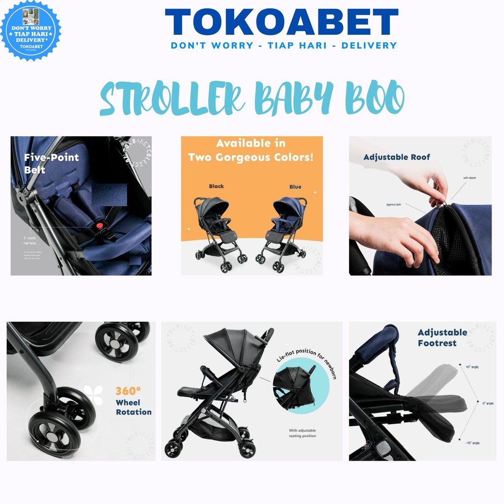 Kereta Dorong Anak ukuran kabin pesawat BABY STROLLER Made In KOREA ORIGINAL LIPAT RINGAN DAN KUAT