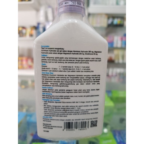 Polycrol Syrup 100ML/Obat Asam Lambung