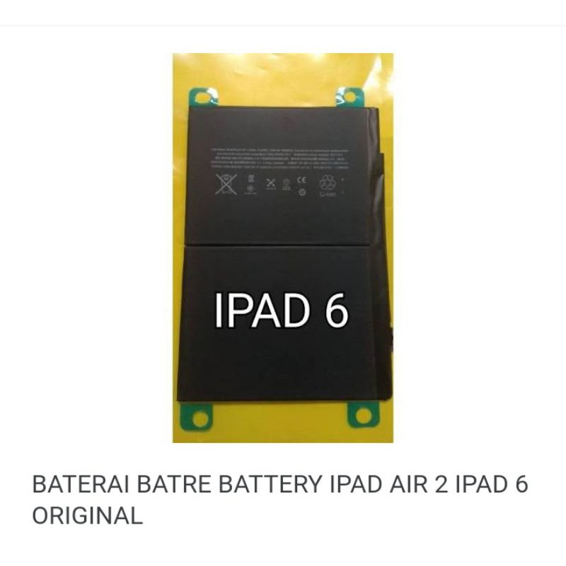baterai battery ipad air 2/ipad 6 original