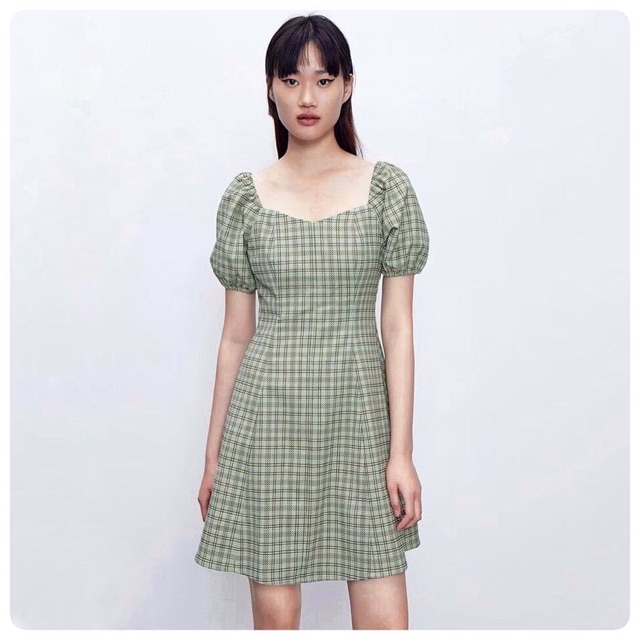 DRESS MINI SEXY GRID MERAH / HIJAU / HITAM