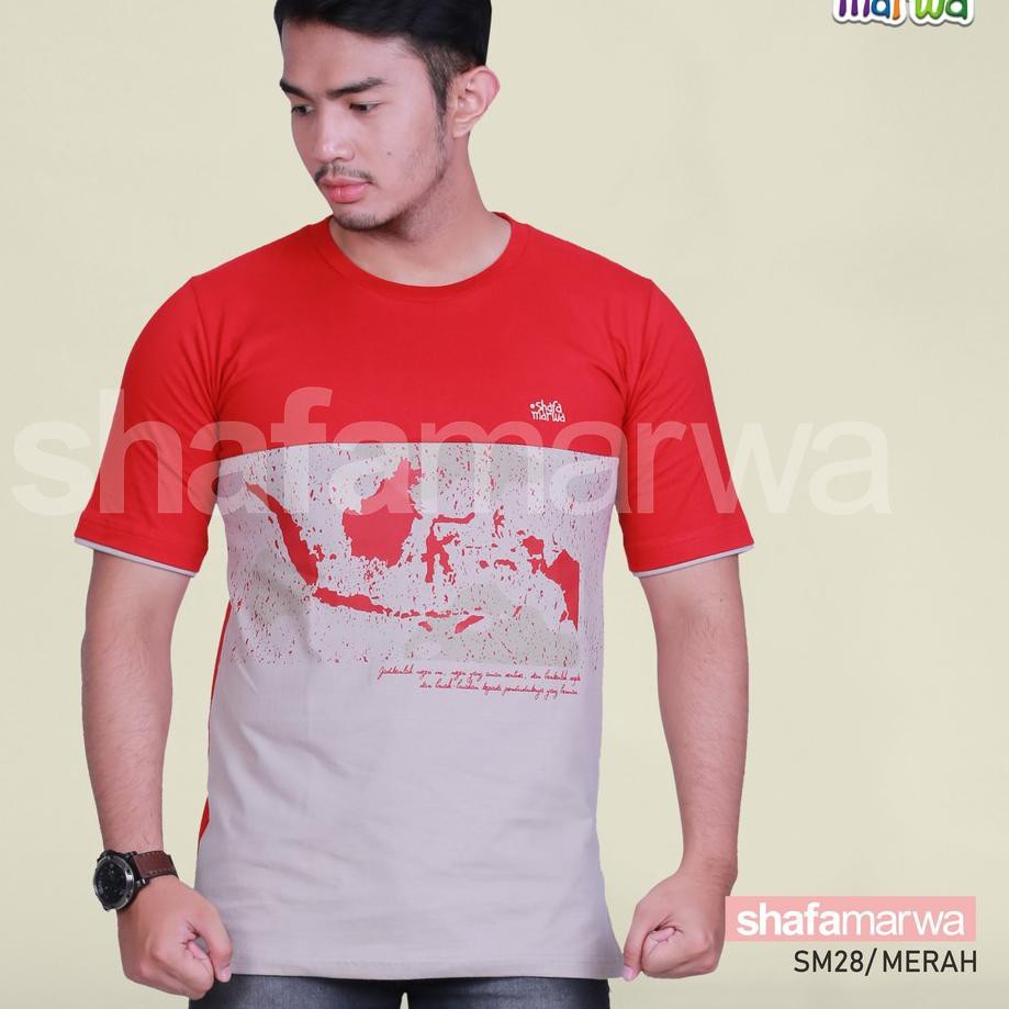 TERLARIS BRANDS FESTIVAL [Kaos] Sarimbit Shafa Marwa 28 Merah