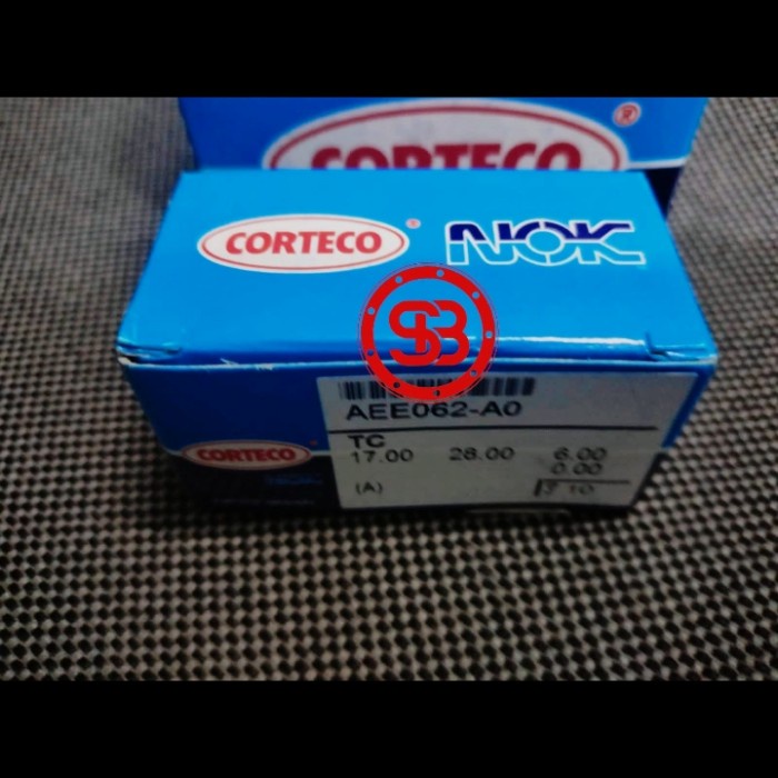 Oil seal TC 17 28 6 / 17x28x6 NOK