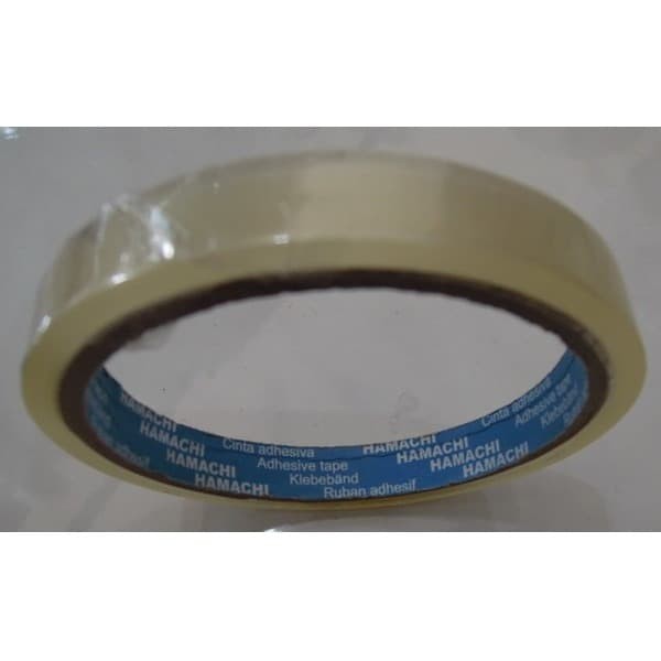 

Selotip Bening / Lakban / Cellotape / Isolatif Ukuran 1/2 x 72 Merk Hamachi