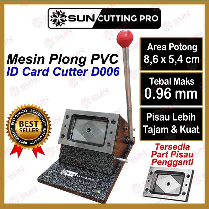 Jual Mesin Alat Pemotong Kertas Id Card Plong Id Card Pvc Card