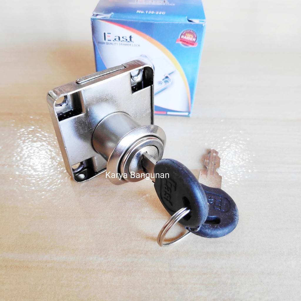 Kunci Laci Lemari  4 x 5 Cm Key Kotak Gerobak Furniture