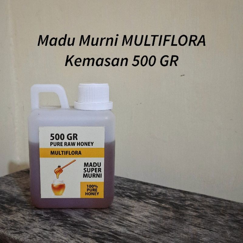 

Madu Murni Multiflora Kemasan 500 GR