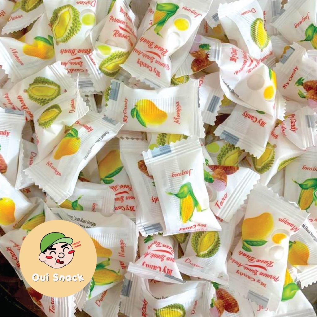 Jual Permen Susu Rasa Aneka Buah Permen Lunak Susu Buah Durian Mangga Jagung 250gr Shopee