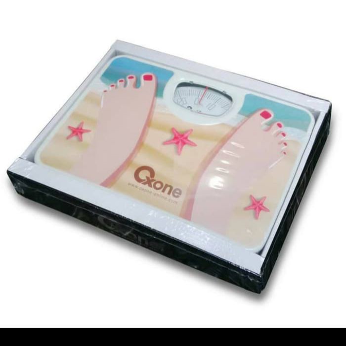 Oxone OX-917 Timbangan Badan Manual Pengukur Berat Timbang Lucu Motif Alat Ukur OX 917 Scale Bagus