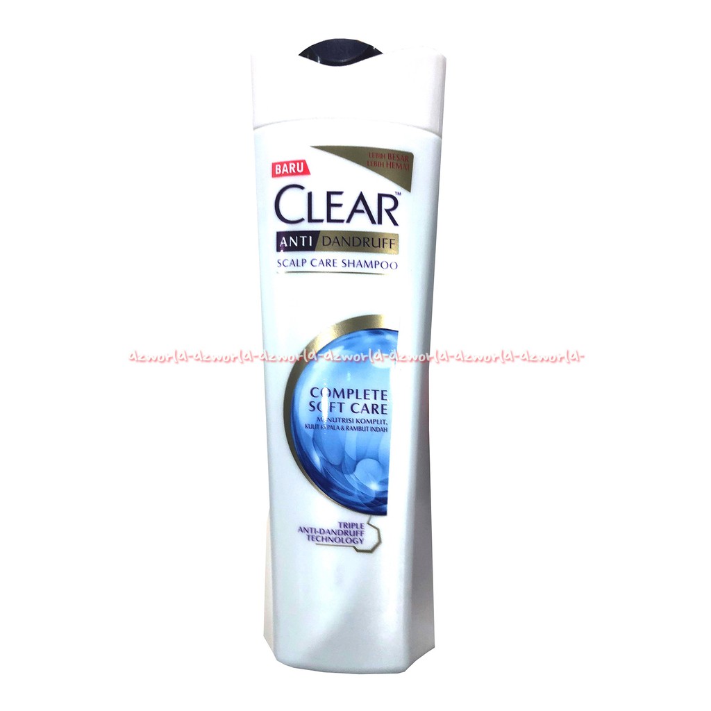 Clear Anti Dandruff Ice Menthol Soft Care Shampoo Ketombe 320ml