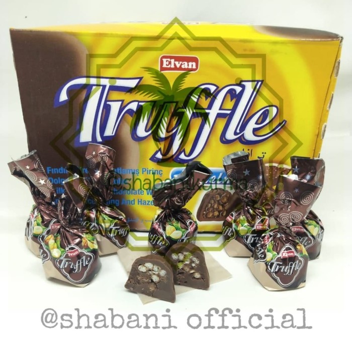 

Coklat Arab - Coklat Truffle Hazelnut 1 Kg / Coklat Arab / Oleh Oleh Haji Umroh