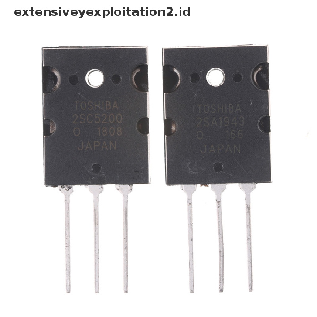 Transistor Power 1pasang 2sa1943 Dan 2sc5200 Pnp