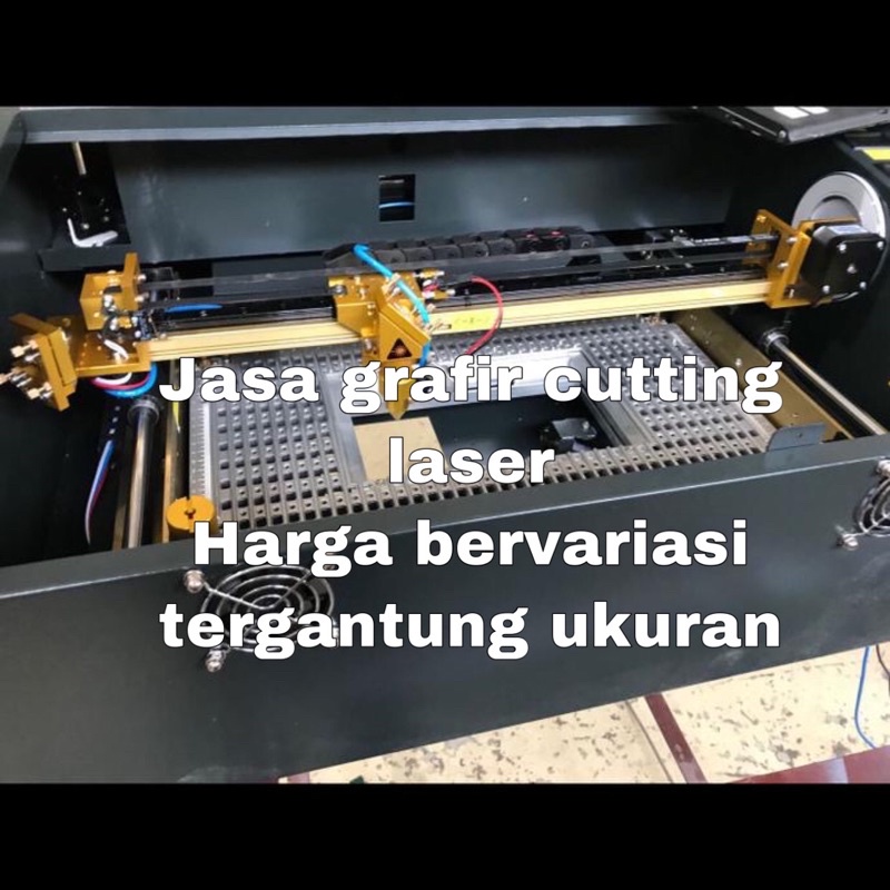 custom grafir cutting laser logo nama gravir kayu akrilik engravir laser