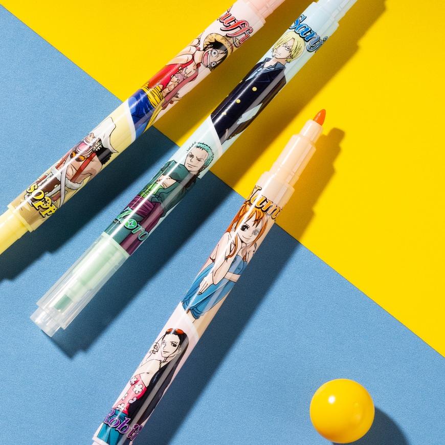 

Deli One Piece School Highlighter / Penanda Warna Double Dual Tip 6 Warna One Piece Warna Cerah CU352 serbuuu !