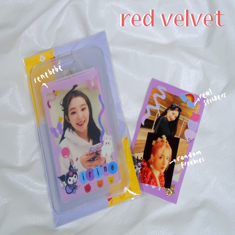 

[RED VELVET]polaroid deco with id card
