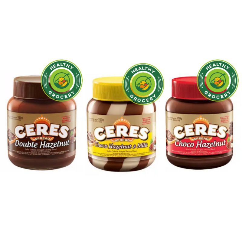 

ceres spread double choco hazelnut milk all variant 350 gram