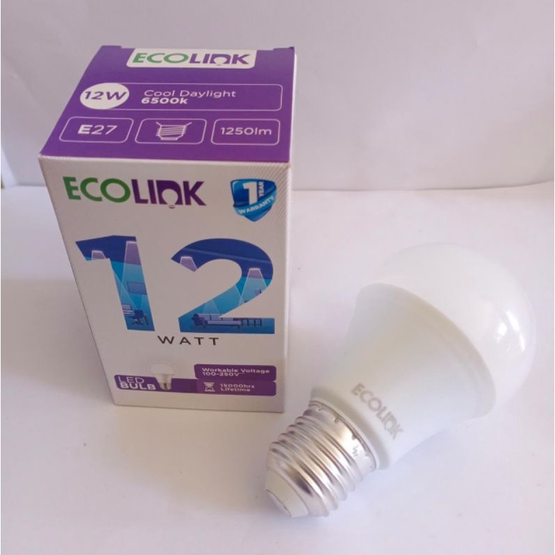Jual Lampu LED Ecolink 12 Watt Putih
