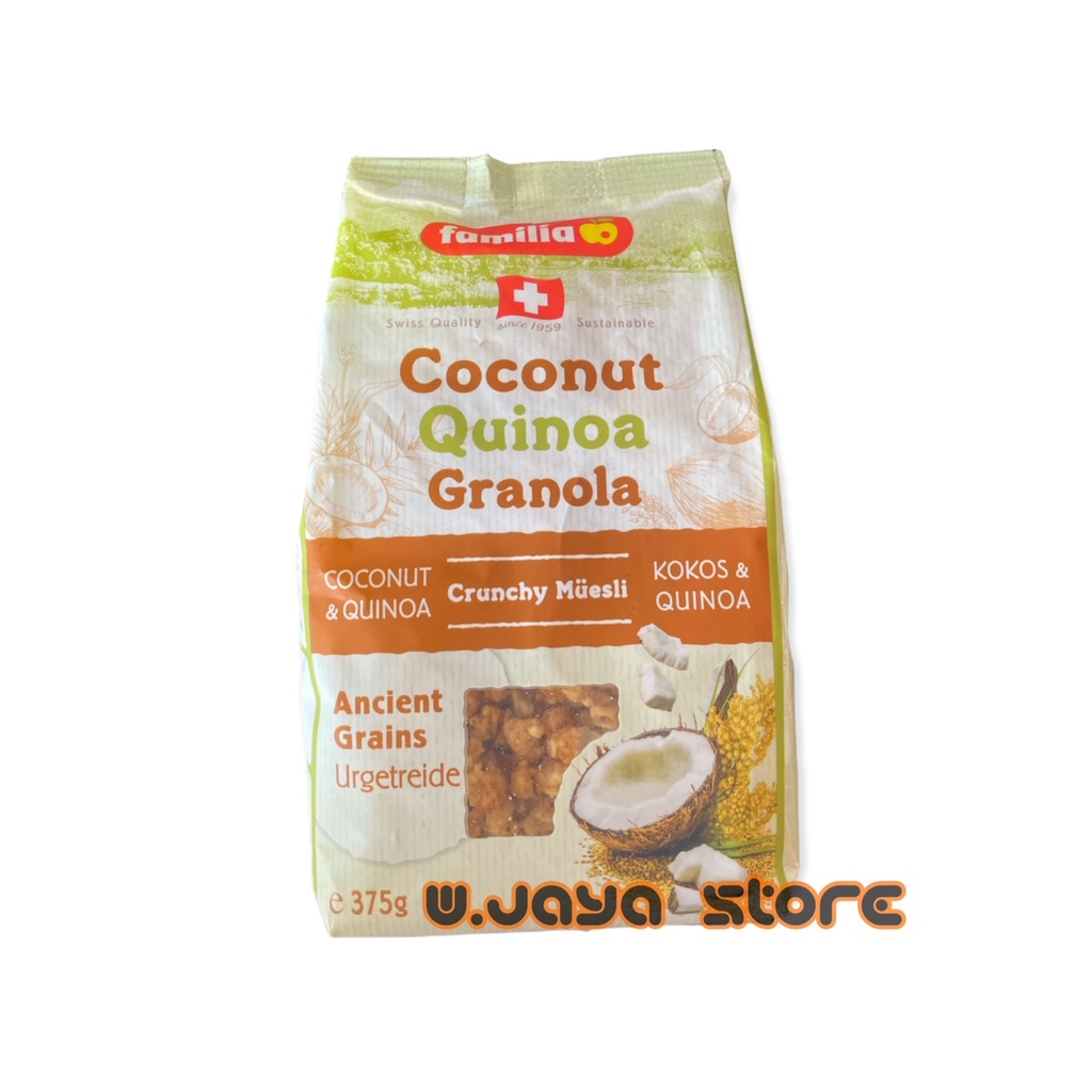 Familia Coconut Quinoa Granola 375 Gram