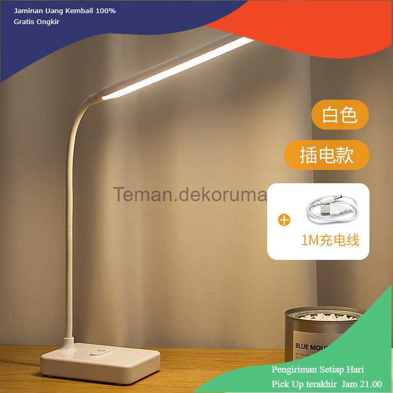 TD-DHA TaffLED Lampu Meja Belajar Desk Lamp 30 LED USB Version - T1901