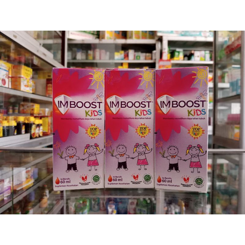 Imboost Kids Sirup 60ml | Suplemen Daya Tahan Tubuh - ED 10/2024