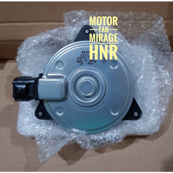 Unik Motorfan AC Mobil  Mitsubishi Mirage motor fan Condensor Kondensor Denso ORIGINAL Berkualitas