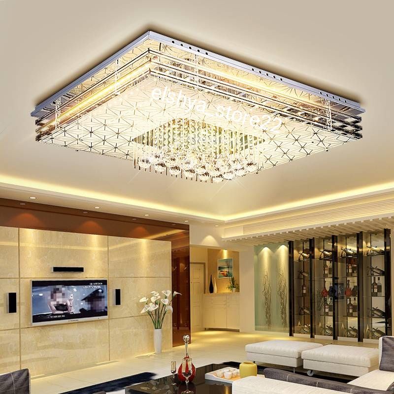 FREE ONGKIR SE INDONESIA LAMPU KRISTAL HIAS PLAFON LUXURY SIZE 50X50 60x40 80x60 LAMPU DEKORASI PELA
